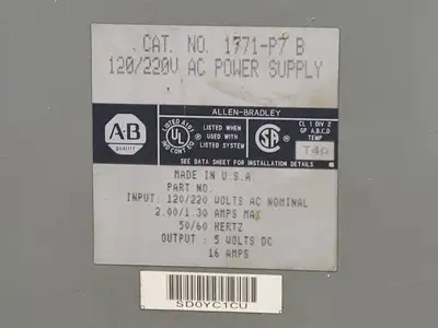 NEW ALLEN BRADLEY 1771-P7-B