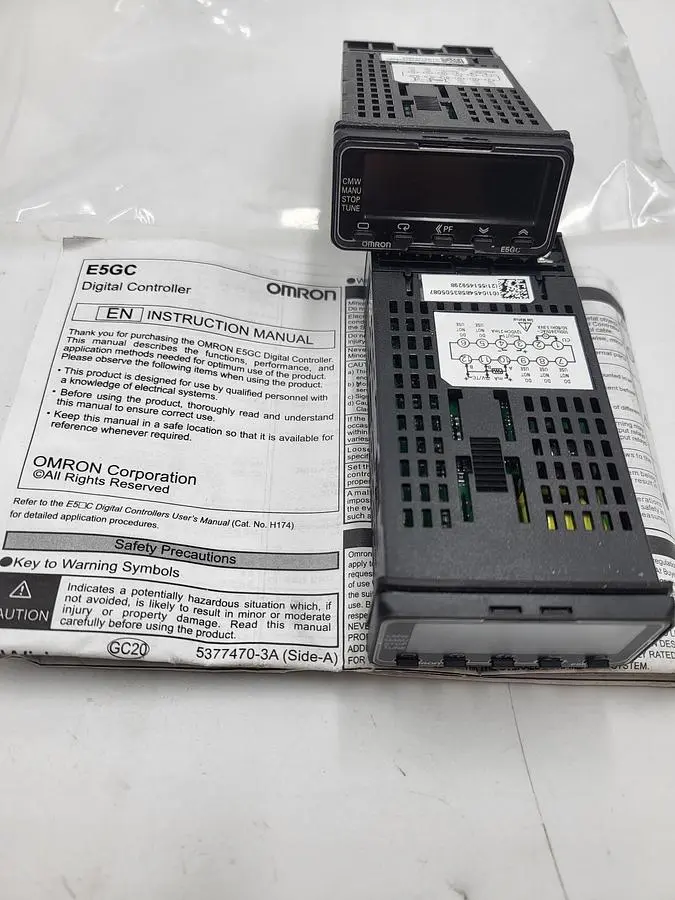 New | in-Stock OMRON OMRON E5GC-0X0A6M TEMPERATURE CONTROLLER Temperature Controls | ND Industrial Surplus #1216676