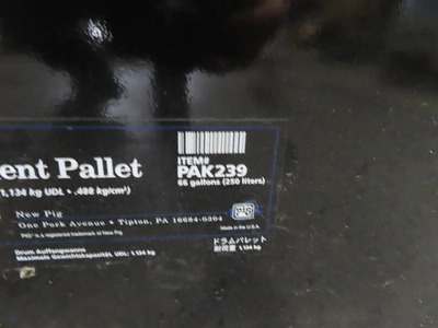 Steel Spill Containment Pallet, Item PAK239