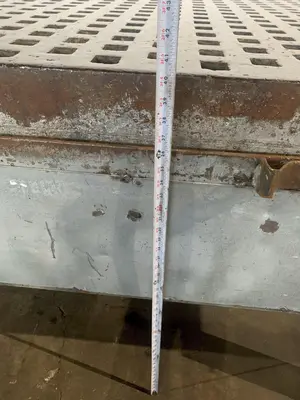 60" X 60" X 40"H ACORN WELDING TABLE W/ STAND. STOCK # 1165223.