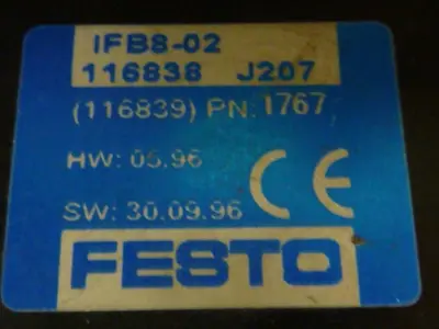 USED FESTO IFB8-02