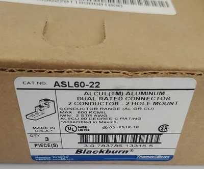 New | in-Stock Thomas & Betts ASL60-22 Conduits | J&J Industrial Supply #545828