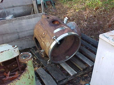 Westfalia RTA 45/OSM 8004 parts. Bowls, frames, motors.