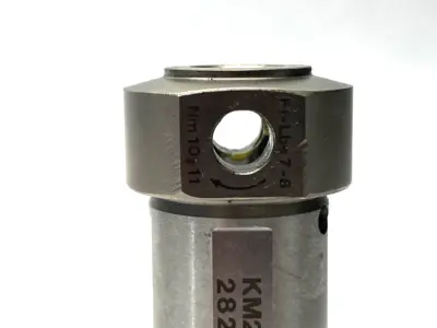 Used Kennametal KM Micro™ Clamping Unit NCM-SS Straight Shank 2439980 KM / VM Holders Michigan US | Maverick Industrial Sales #1402177