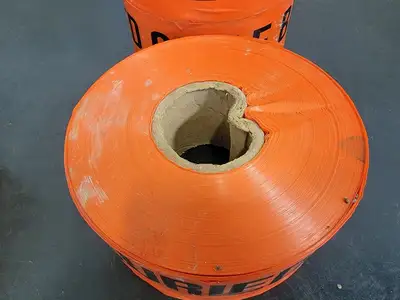 3'' x 1000' Orange Cable Tape (Caution Buried Cable Below)