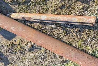 Used AFTERMARKET 5-3/4" DIAMETER X 55" LENGTH CABLE TOOL DRILLING CHISEL BIT Power & Hand Tools (Misc) Pennsylvania US | East West Machinery & Drilling #1417906