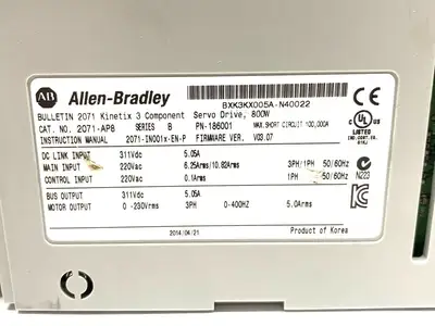 USED ALLEN-BRADLEY 186001