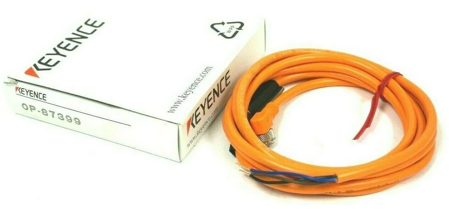 NEW KEYENCE OP-87399 SENSOR CABLE OP87399