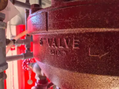 Containerized Foam Fire Suppression System w/ Deluge Valve, Potter Controls & Piping Manifold