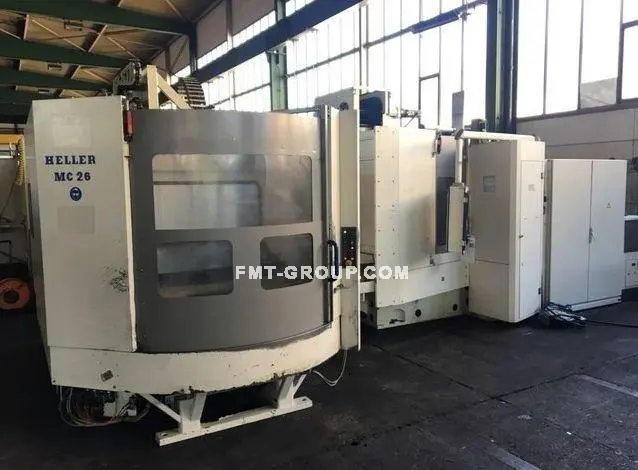 Used 2001 HELLER MC 26 Horizontal Machining Centers | F.M.T. Group s.r.o. #1253038