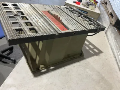 Used DELTA 10” BENCH TOP SAW Woodworking Table Saws Michigan US | Miedema Asset Management Group #1372203