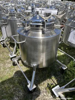Used Heavy-Duty 103L Capacity Stainless Steel Jacketed Tank