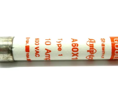 10 NEW SHAWMUT A60X10-1 TYPE 1 10 AMP 600VAC A60X10 A60X101
