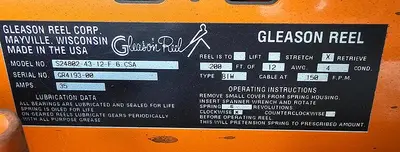 USED GLEASON S24802-43-12-F-6-CSA