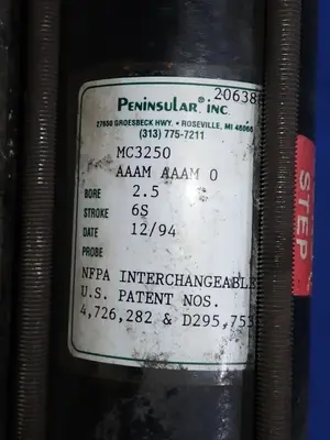 USED PENINSULAR CYLINDERS MC3250