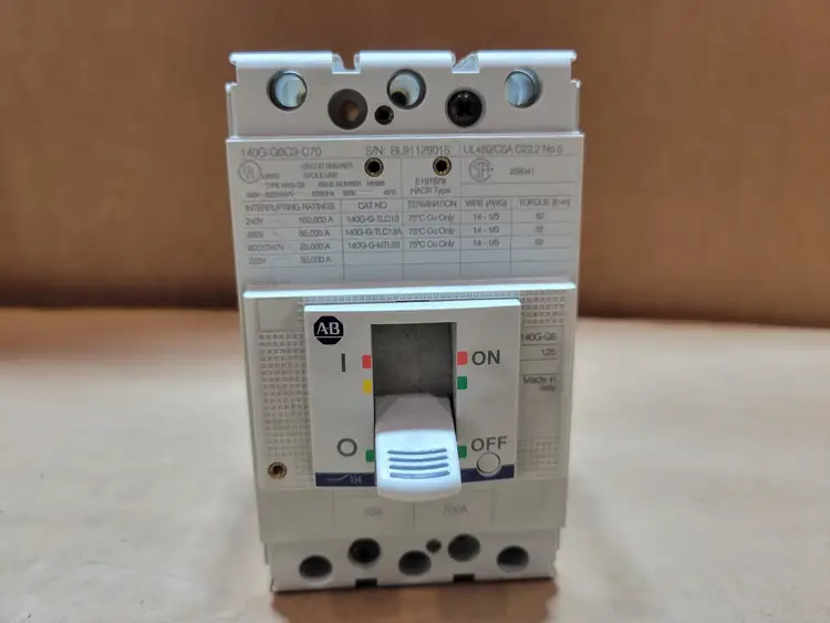 Used ALLEN-BRADLEY 140G-G6C3-C70 Switchgears British Columbia CA | Lenmark #913682
