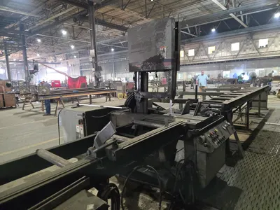 Marvel Series 81 Vertical Bandsaw w/ Roller Sections; 10hp, 18" Throat, 20" Working Height