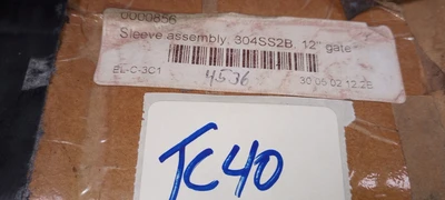 NEW Flexicon OR Flexicon SLEEVE ASSEMBLY 304 SS 2B 12" Gate