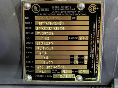 USED BALDOR VL5003A