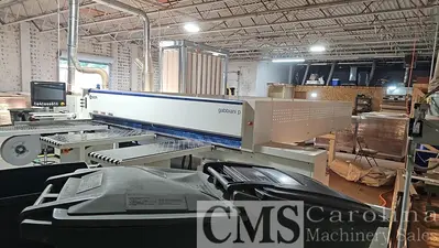 USED 2019 SCMI GABBIANI P75 BEAM SAW- LOW HOURS, DUST COLLECTOR
