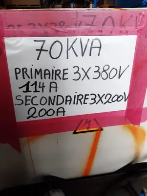 USED TRANSFO 70 KVA