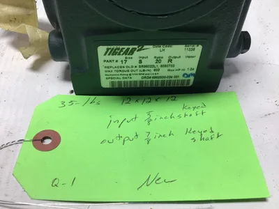 Dodge Tigear SR96022L1 Left Angle Gear Reducer Ratio 20