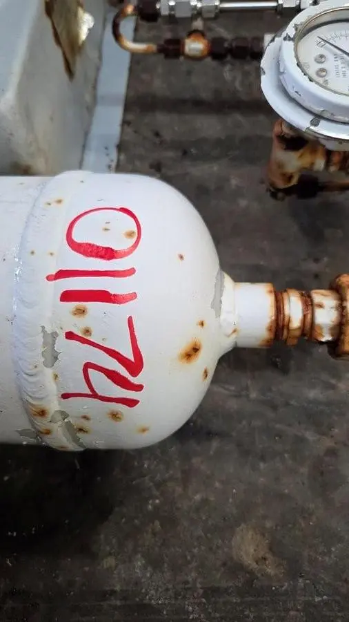 USED PALL GAS/AIR DRYER