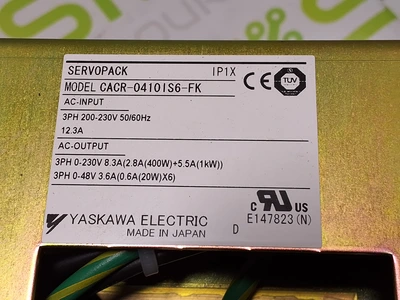 USED YASKAWA FUJI NXT CACR-0410IS6-FK
