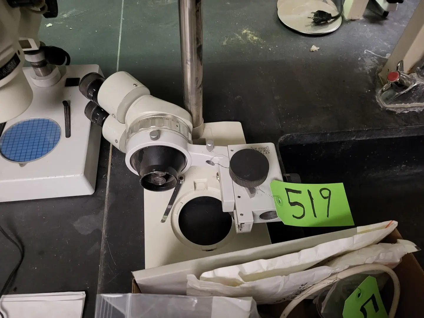 Binocular Microscope w/ Accessories