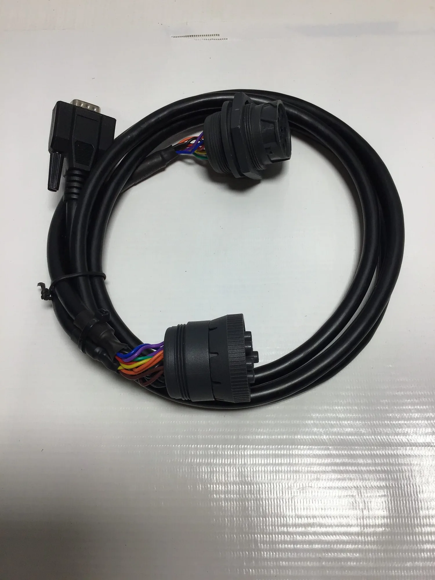 Unbranded 9 Pin Deutsch Type Male and Female Round Y-Cable
