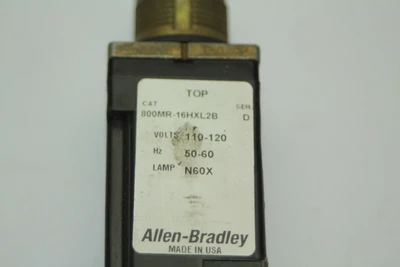 Used Allen-Bradley 800MR-16HXL2B Relays & Switches California US | Davliegogo LLC #1705618
