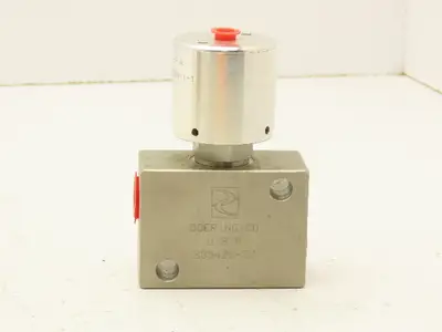 Doering S8542W-5S Hydraulic Manifold Cartridge Valve 1/2" NPT