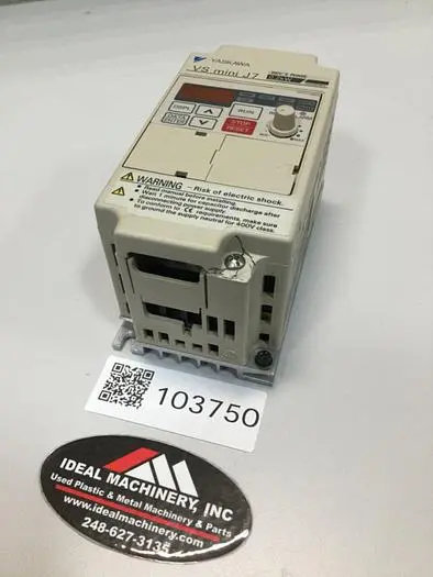Used YASKAWA CIMR-J7AA20P2 Servo Drives | Ideal Machinery #664397