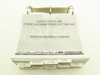 Clark C15-35 D/L/G, C15-32C L/G Gas Forklift Service Manual SM-709 Tier IV
