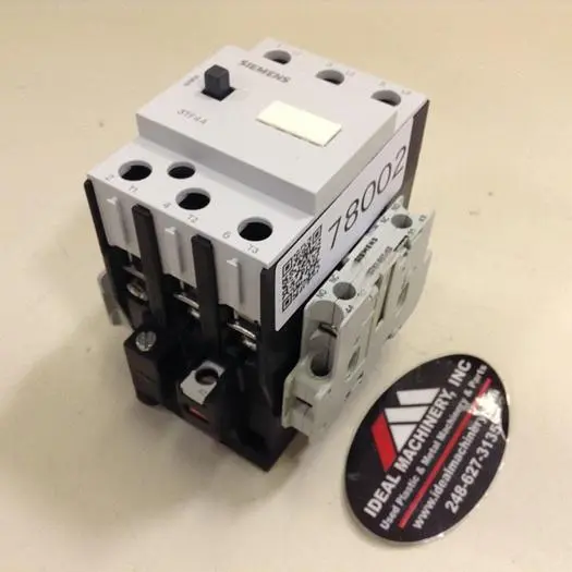 Used SIEMENS 3TF4422-0A PLC Contactors | Ideal Machinery #620609
