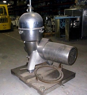 (2) De Laval 525 warm milk separators, CS/SS bowl liner.