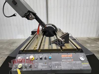 Marvel Series 8 Mark III Vertical Tilt-Frame Saw, 18″ x 22″ Capacity 460V– NEW