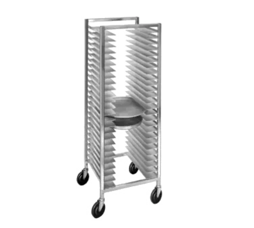 Channel PR-24 43"W 24 Pizza Pan Rack W/ 2" Bottom Load Slides