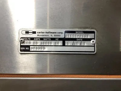152-0460 Carter Hoffmann Rethermalizer