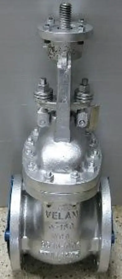 QTY. 1. VELAN 6" 150 WCB BOLTED BONNET RAISED FACE...