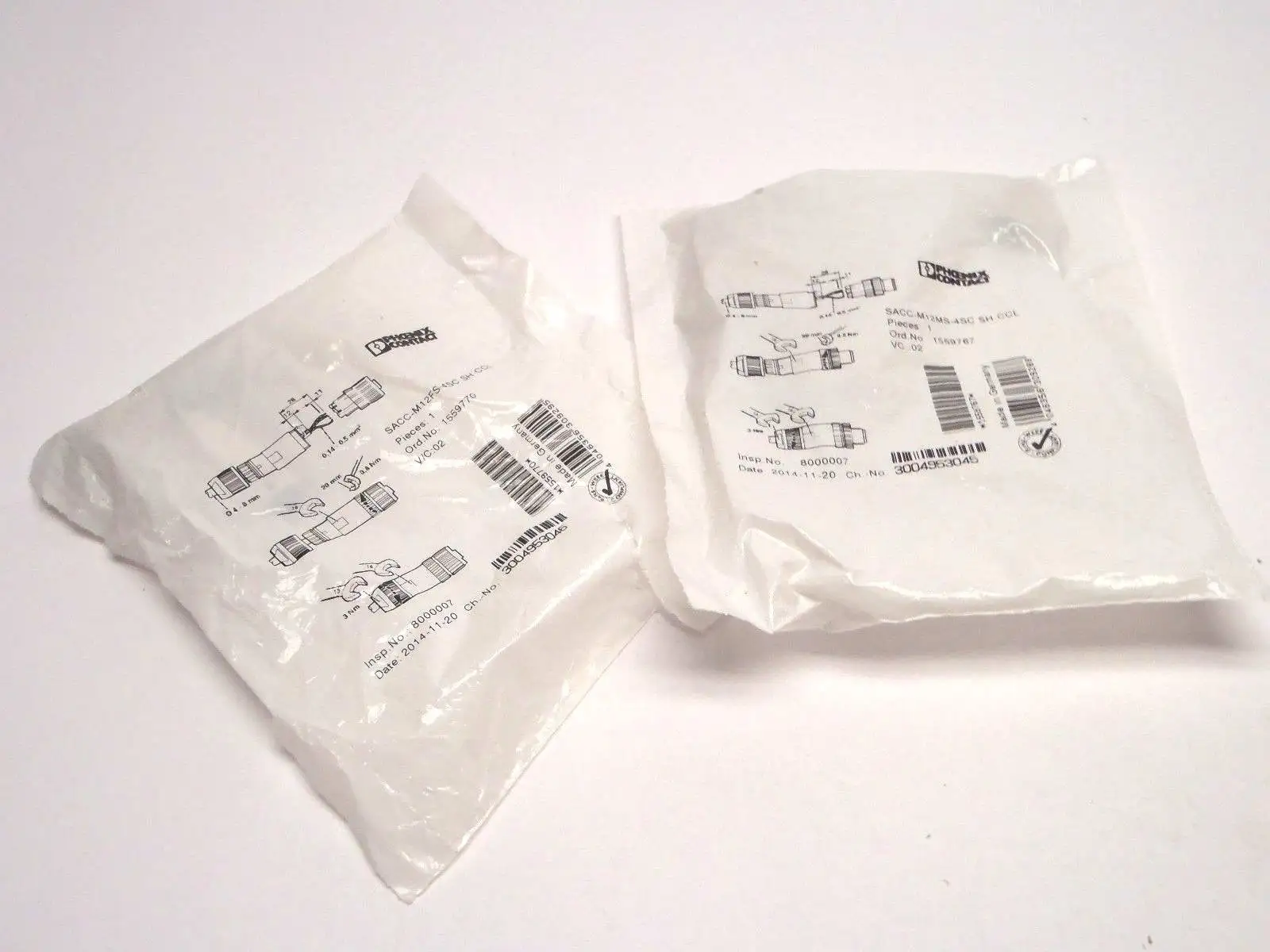 New | in-Stock Phoenix Contact SACC-M12MS-4SC SH CCL Electrical Fittings Michigan US | Maverick Industrial Sales #1397295