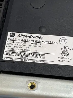 USED ALLEN-BRADLEY ALLEN-BRADLEY 2094-PRS8 SER A