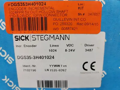 NEW SICK DGS35-3H401024