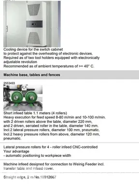 Used WEINIG HYDROMAT 3000 MOULDER WITH INFEED SYSTEM Woodworking Moulders North Carolina US | CAROLINA MACHINERY SALES #1321854