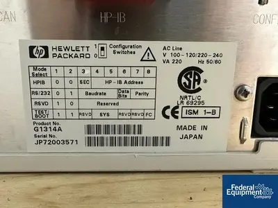 USED Agilent Agilent 1100 Series HPLC System