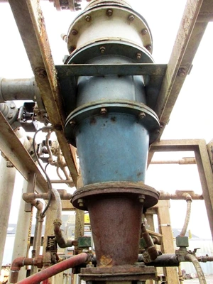 (3) Krauss-Maffei SZ 30L pusher centrifuges, 316SS.