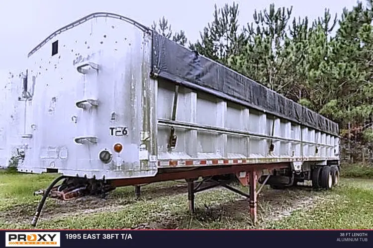 Used 1995 EAST 38FT T/A Dump Trailers Florida US | Proxy Equipment #1377799