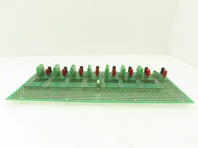 IED IED6800-8 Printed Circuit Board Slot Rack Backplane Rev 2.02