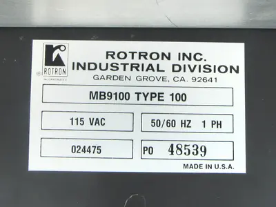 USED COMAIR ROTRON MB9100