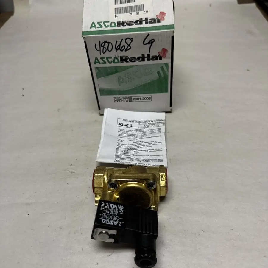 New | in-Stock ASCO WPSC8238T408 Solenoid Valves Ohio US | Surplus Asset Holdings #1235503